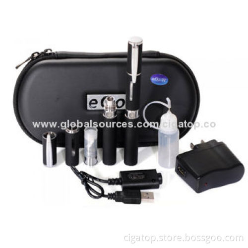 Ego-w battery with transparent cartridge, could fill with 1.5g